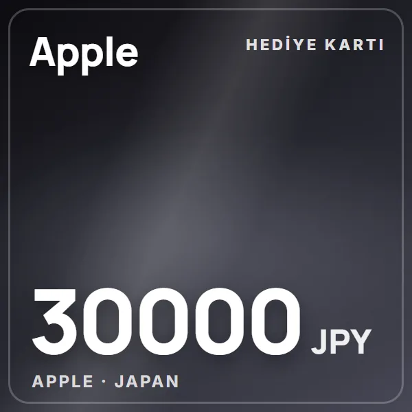 Apple Japan 30000 JPY görseli