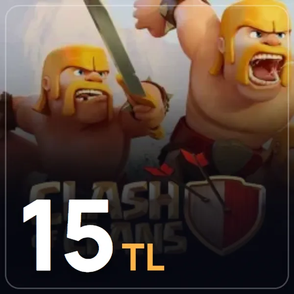 Clash of Clans 15 TL görseli