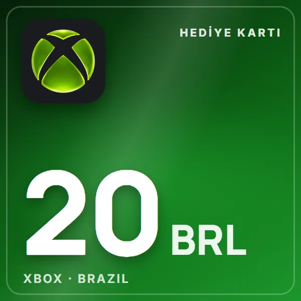 Xbox Brazil 20 BRL görseli