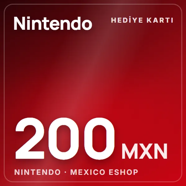 Nintendo Mexico eShop 200 MXN görseli