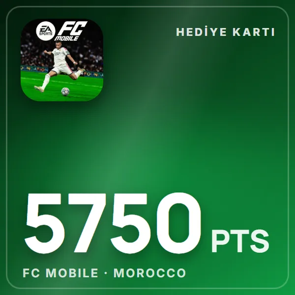 FC Mobile Morocco Points 5750 görseli