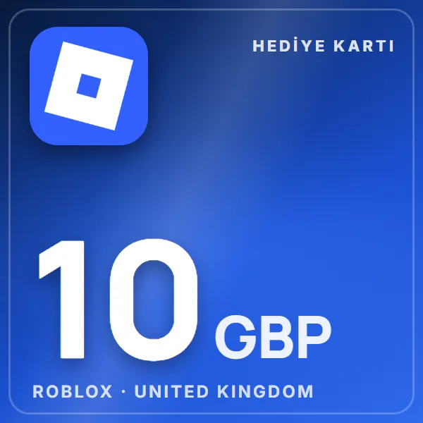 Roblox United Kingdom 10 GBP görseli