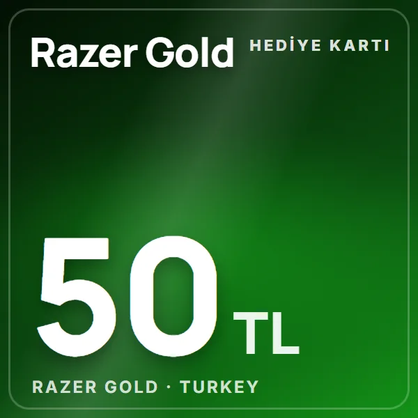 Razer Gold Turkey 50 TL görseli