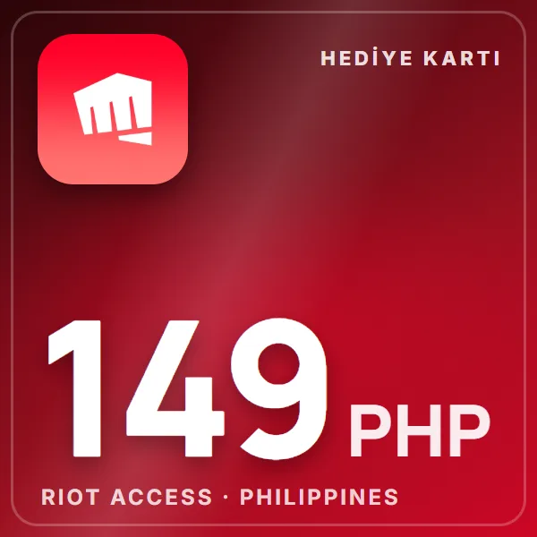 Riot Access Philippines 149 PHP görseli