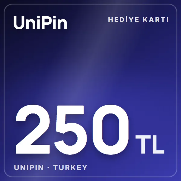 Unipin Turkey 250 TL görseli