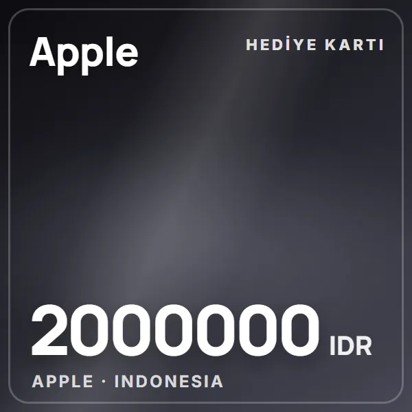Apple Indonesia 2000000 IDR görseli