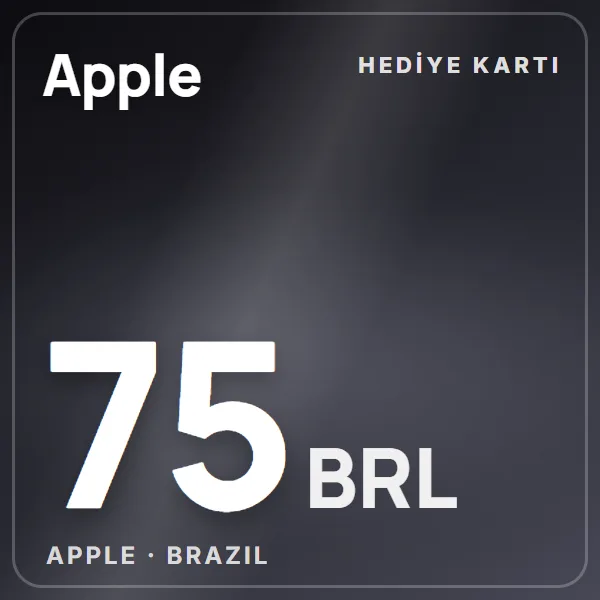 Apple Brazil 75 BRL görseli