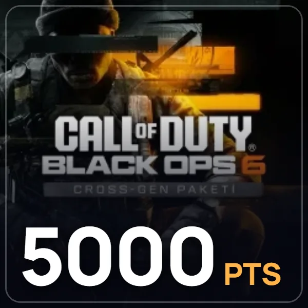 Call of Duty Points 5000 CP - Call of Duty Black Ops 6 görseli
