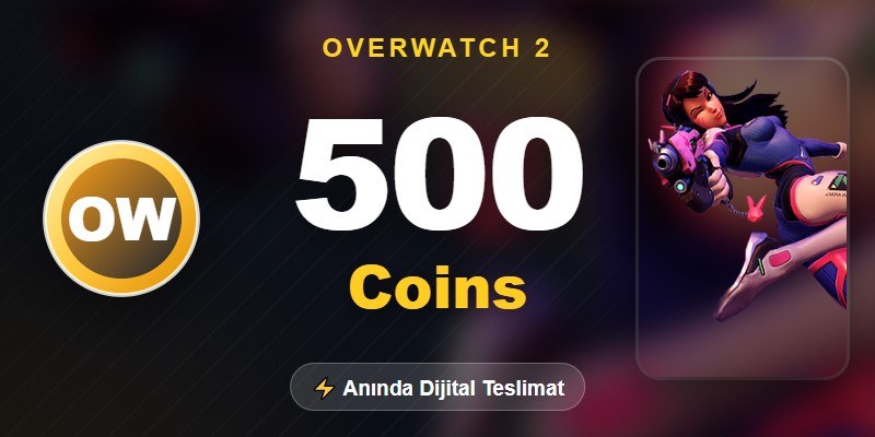 Overwatch 2 500 Coins görseli