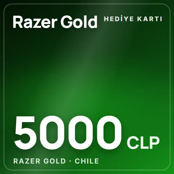 Razer Gold Chile 5000 CLP görseli