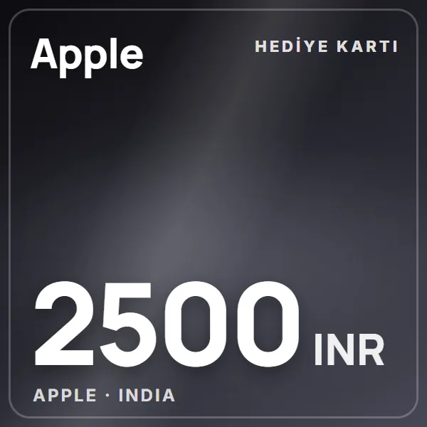 Apple India 2500 INR görseli