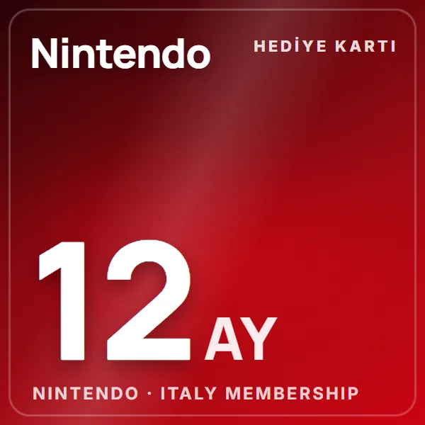 Nintendo Italy Membership 12 Month görseli