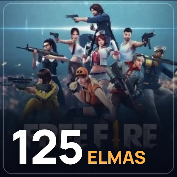 Free Fire Avrupa 125 Elmas görseli
