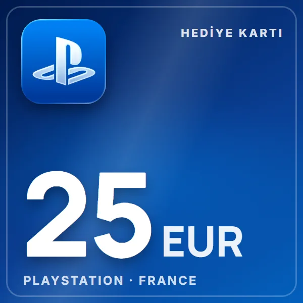 PSN Card France 25 EUR görseli
