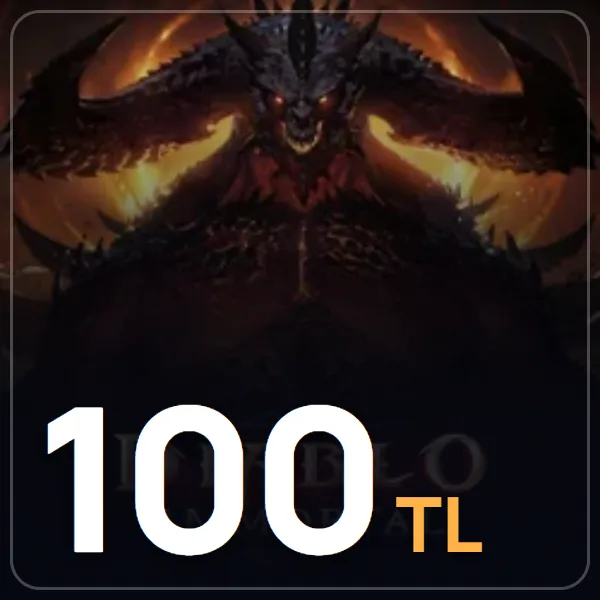 Diablo Immortal 100 TL Bakiye (iOS) görseli