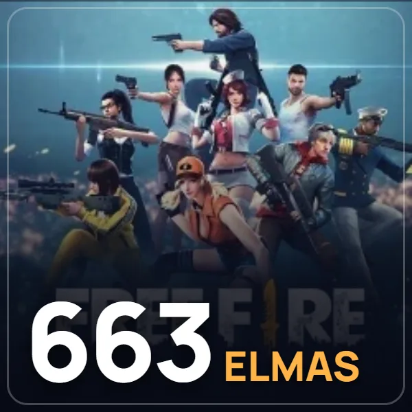 Free Fire Avrupa 663 Elmas görseli