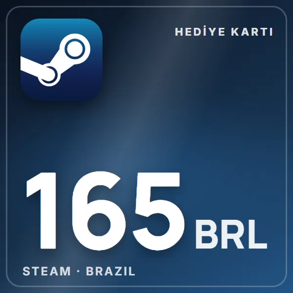 Steam Brazil 165 BRL görseli