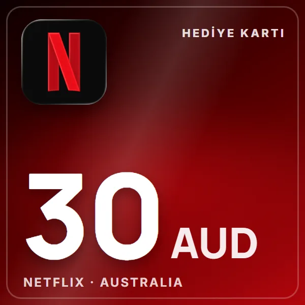 Netflix Australia 30 AUD görseli