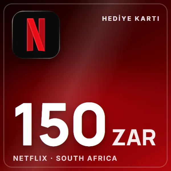 Netflix South Africa 150 ZAR görseli