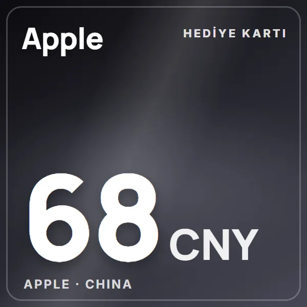 Apple China 68 CNY görseli