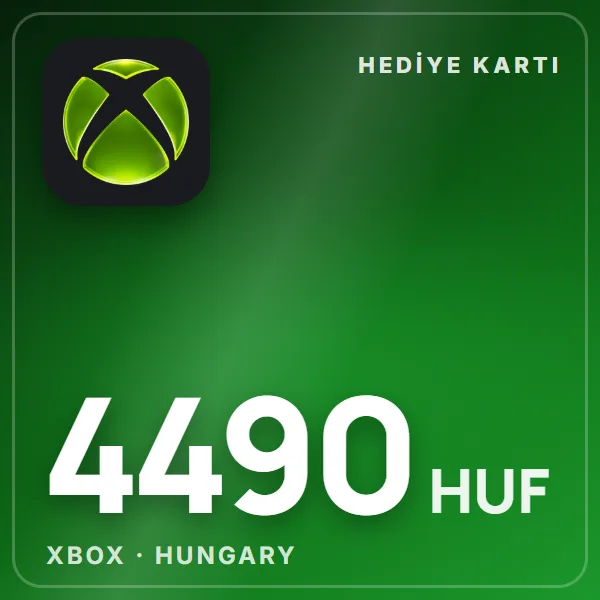 Xbox Hungary 4490 HUF görseli