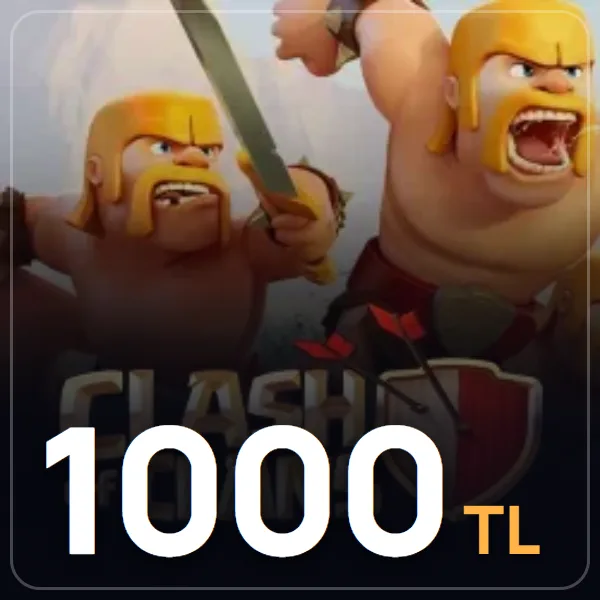 Clash of Clans 1000 TL (iOS) görseli