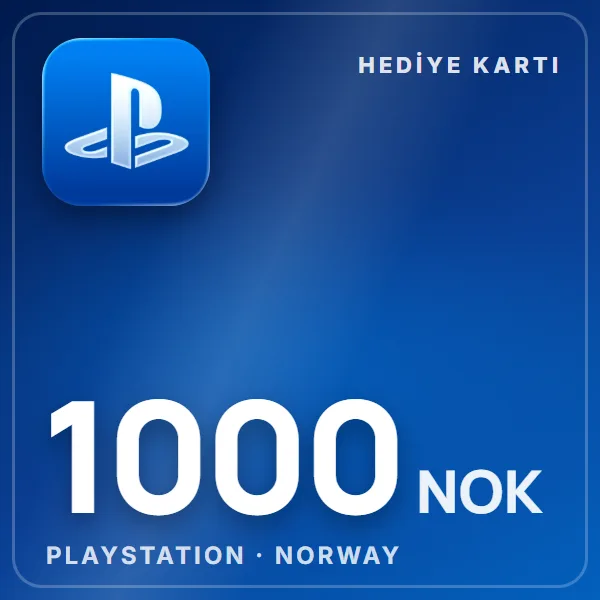 PSN Card Norway 1000 NOK görseli