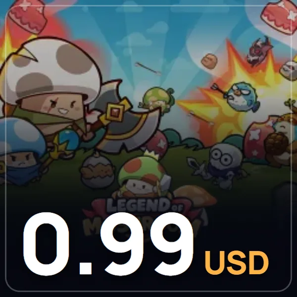 Legend of Mushroom 0.99 USD Gems + 20 Elmas görseli
