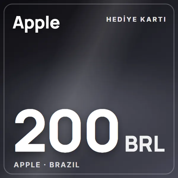 Apple Brazil 200 BRL görseli