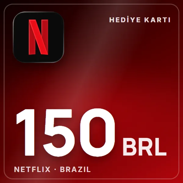 Netflix Brazil 150 BRL görseli