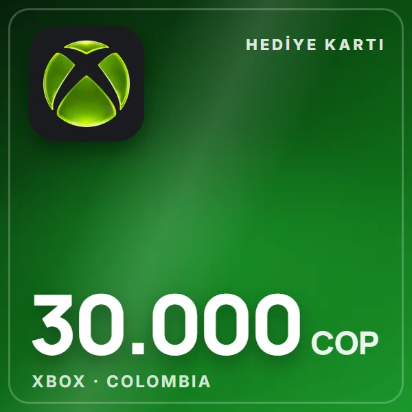 Xbox Colombia 30.000 COP görseli