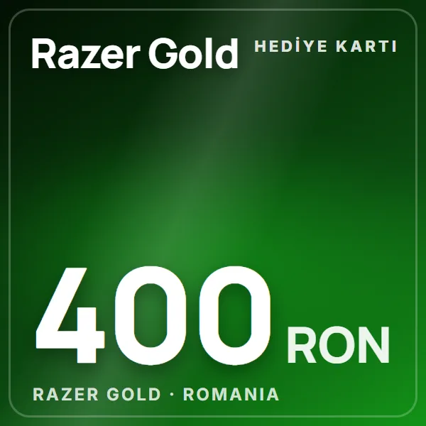 Razer Gold Romania 400 RON görseli