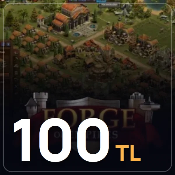 Forge Of Empires Google Play 100 TL Hediye Kartı görseli