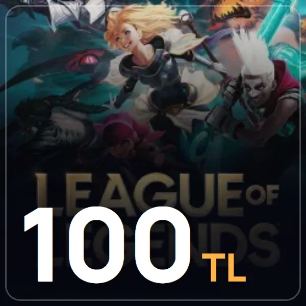 Lol: Wild Rift Google Play 100 TL Hediye Kartı görseli