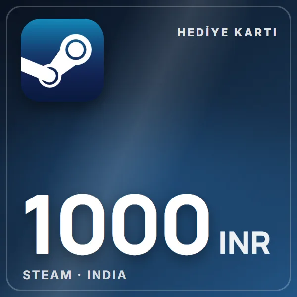 Steam India 1000 INR görseli