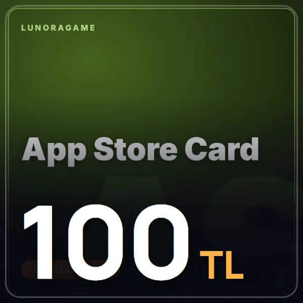 100 TL App Store Card görseli