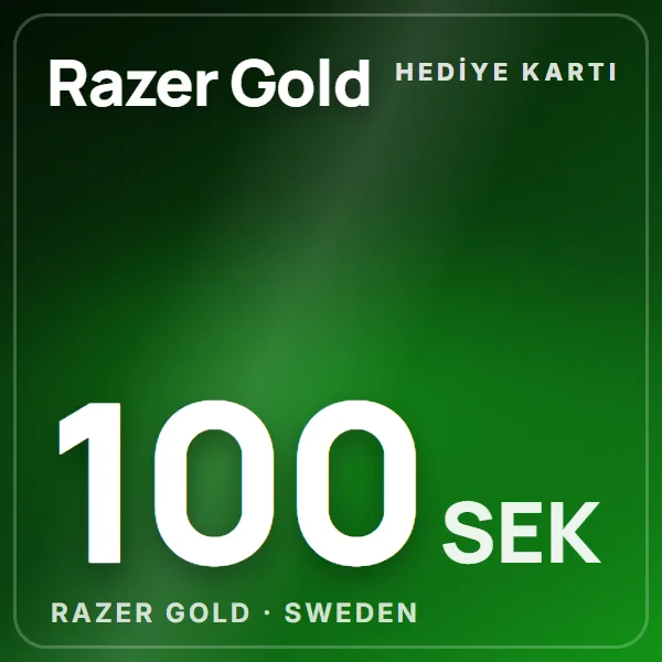 Razer Gold Sweden 100 SEK görseli