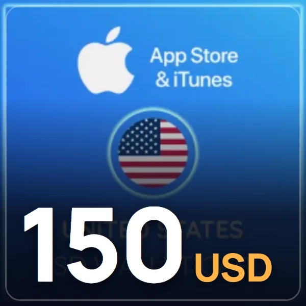 150 USD App Store iTunes Hediye Kartı görseli
