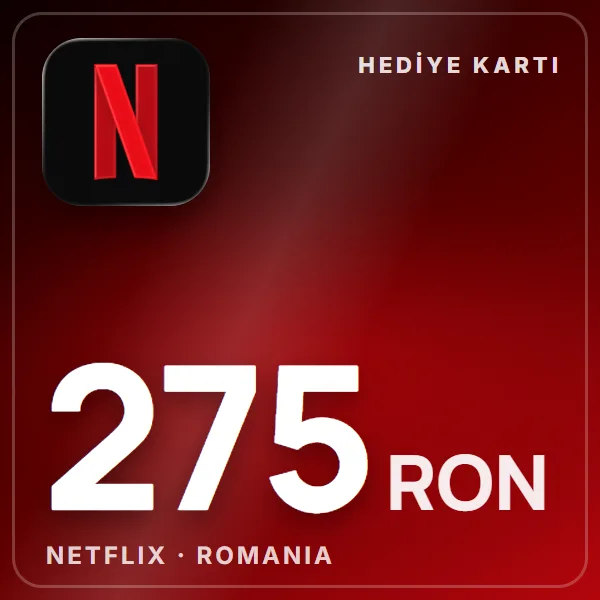 Netflix Romania 275 RON görseli