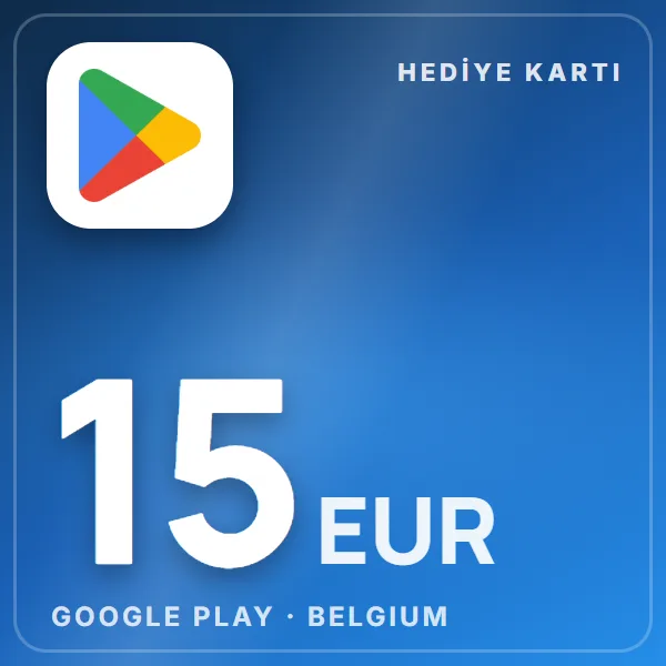 Google Play Belgium 15 EUR görseli