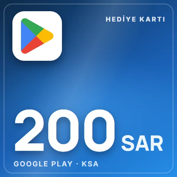 Google Play KSA 200 SAR görseli