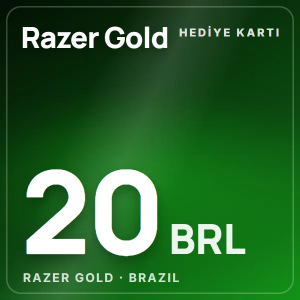 Razer Gold Brazil 20 BRL görseli