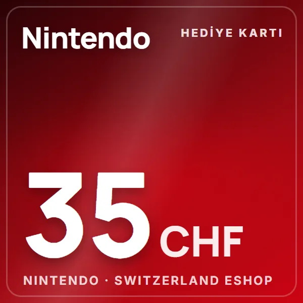 Nintendo Switzerland eShop 35 CHF görseli