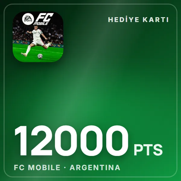 FC Mobile Argentina Points 12000 görseli