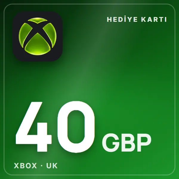 Xbox UK 40 GBP görseli