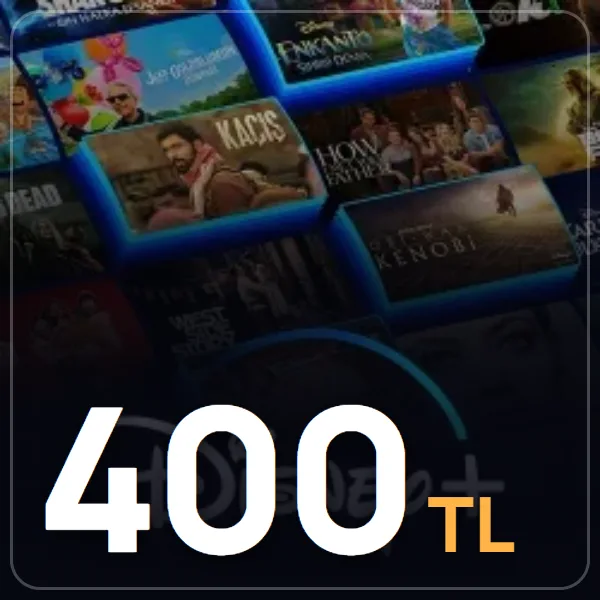Disney Plus 400 TL Hediye Kartı görseli