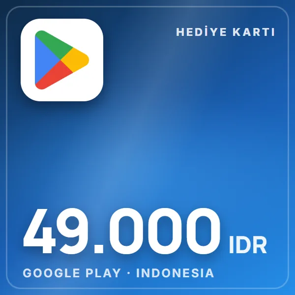 Google Play Indonesia 49.000 IDR görseli