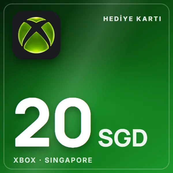 Xbox Singapore 20 SGD görseli