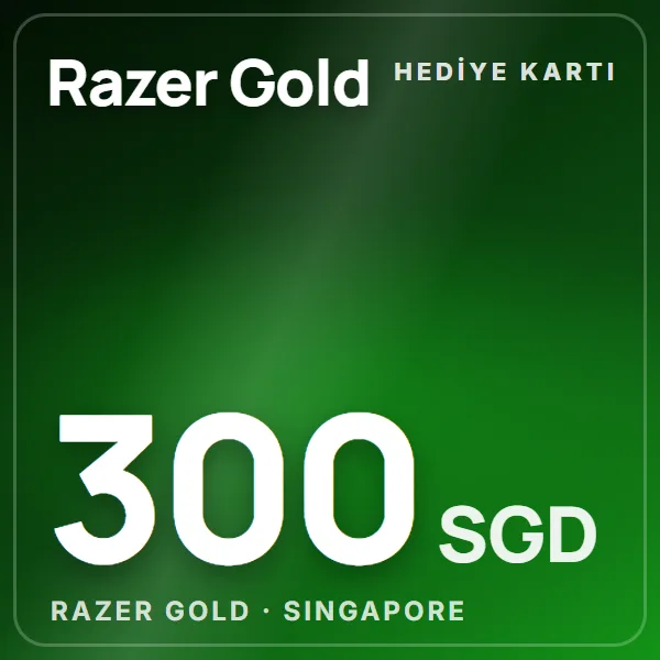 Razer Gold Singapore 300 SGD görseli
