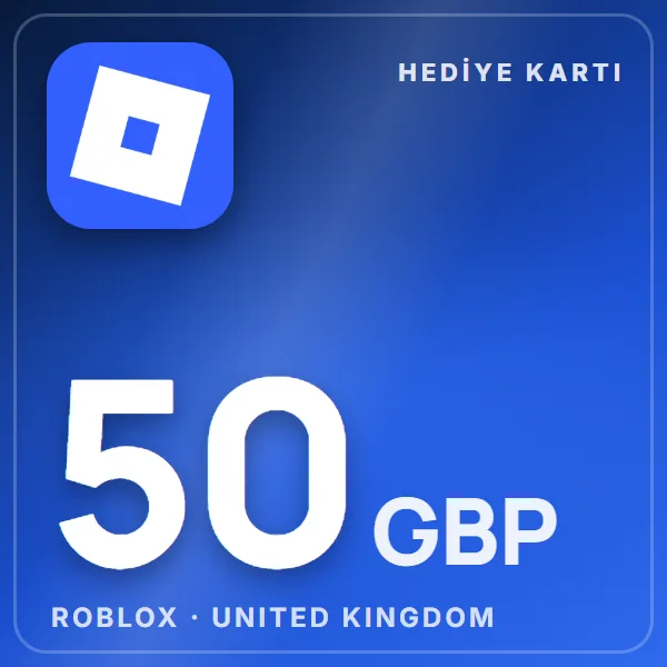 Roblox United Kingdom 50 GBP görseli